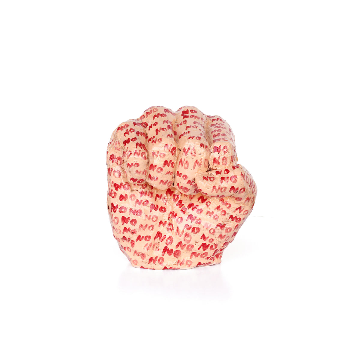I Say No sculpture by Meghan Sullivan