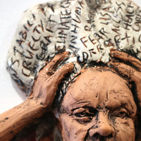 Anxieties sculpture by Meghan Sullivan