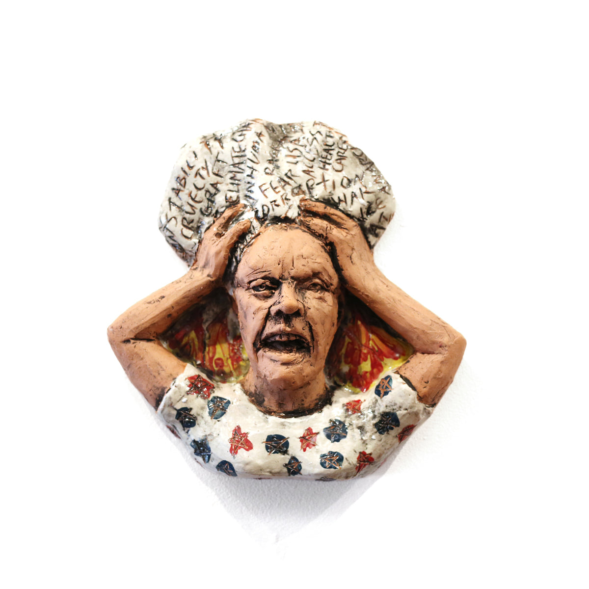 Anxieties sculpture by Meghan Sullivan