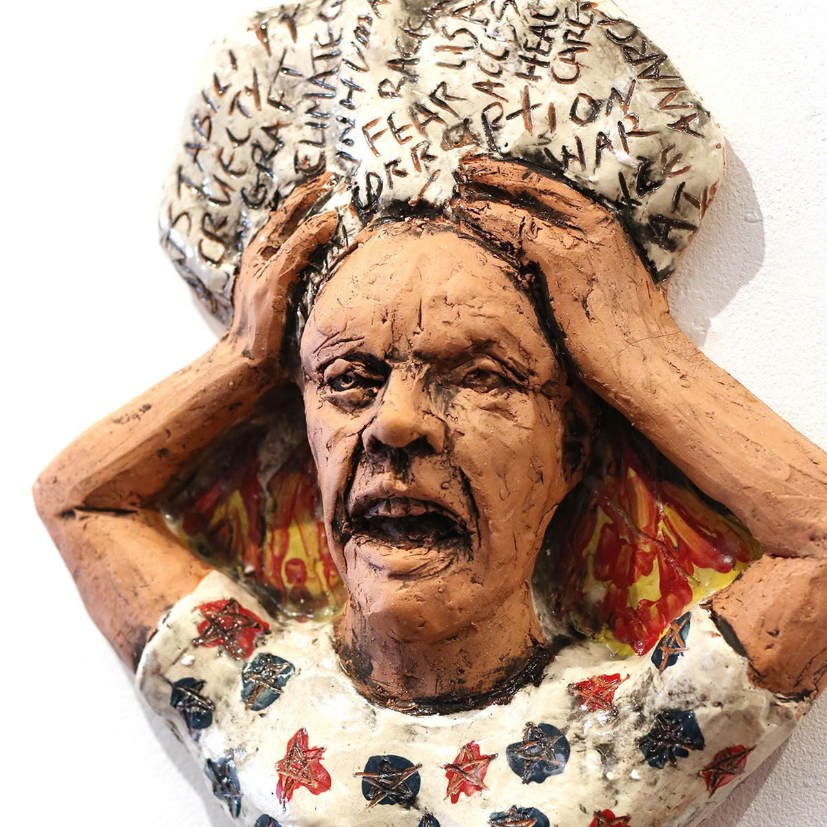 Anxieties sculpture by Meghan Sullivan