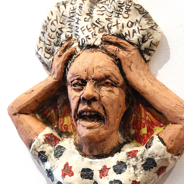 Anxieties sculpture by Meghan Sullivan