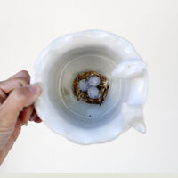 Egg Check Mug by Melinda Foote