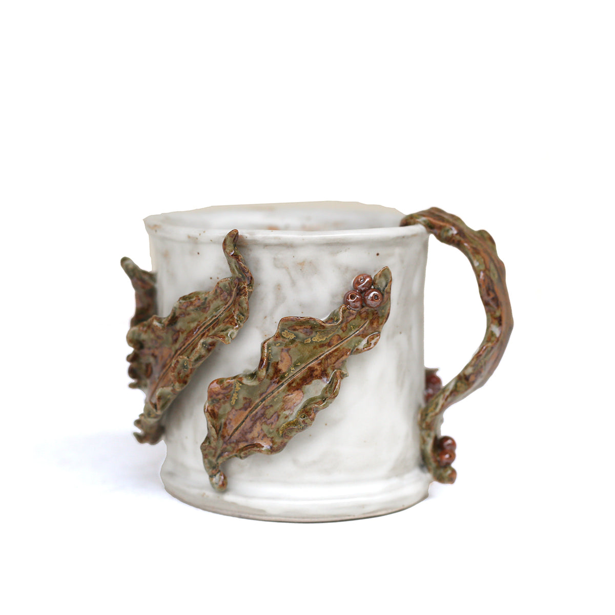 Leaf Mug by Melinda Foote