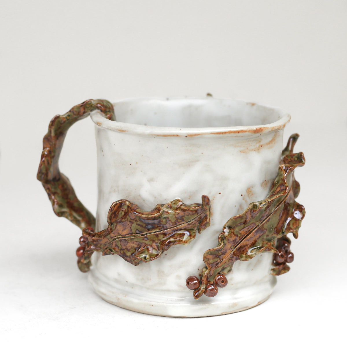 Leaf Mug by Melinda Foote