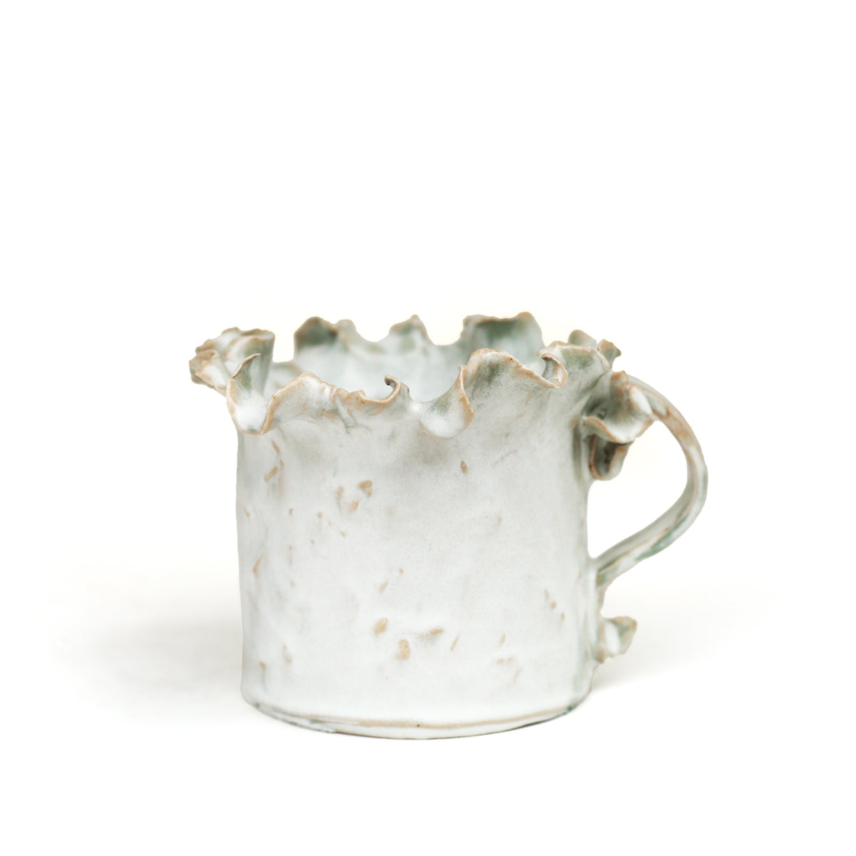 Flower Rim Mug by Melinda Foote