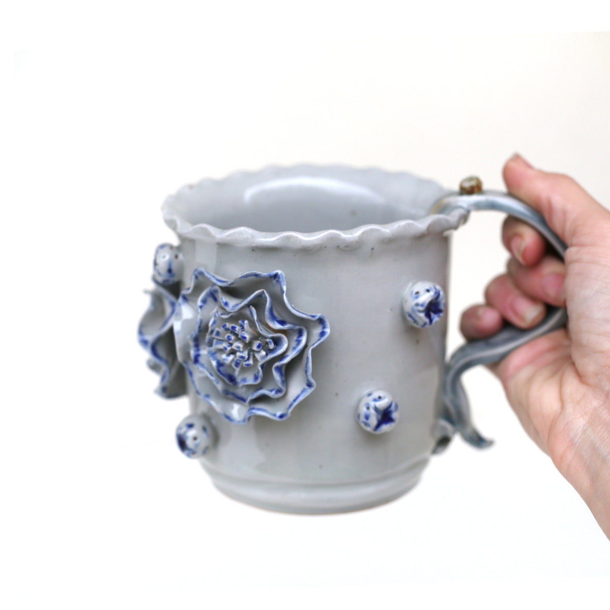 Flower Mug by Melinda Foote