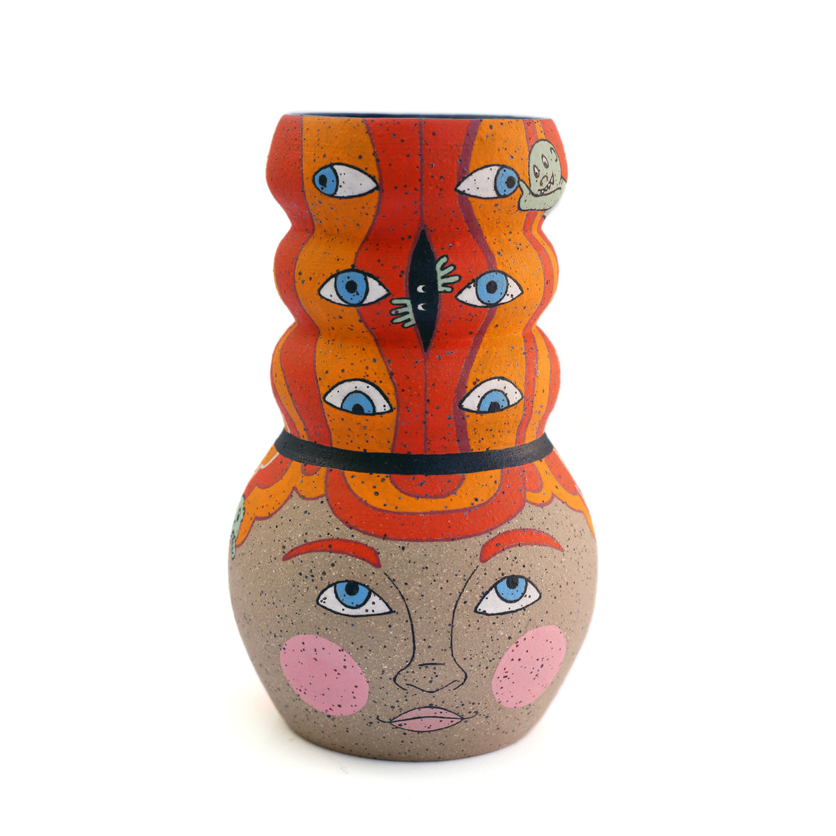 Personal Demons Vase by Michelle Kohout