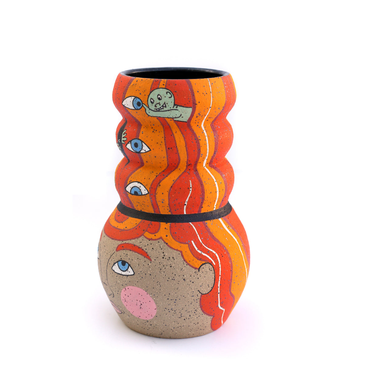 Personal Demons Vase by Michelle Kohout