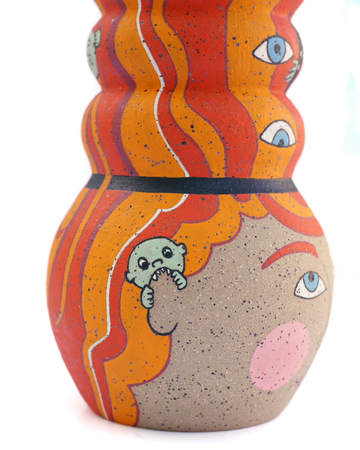 Personal Demons Vase by Michelle Kohout
