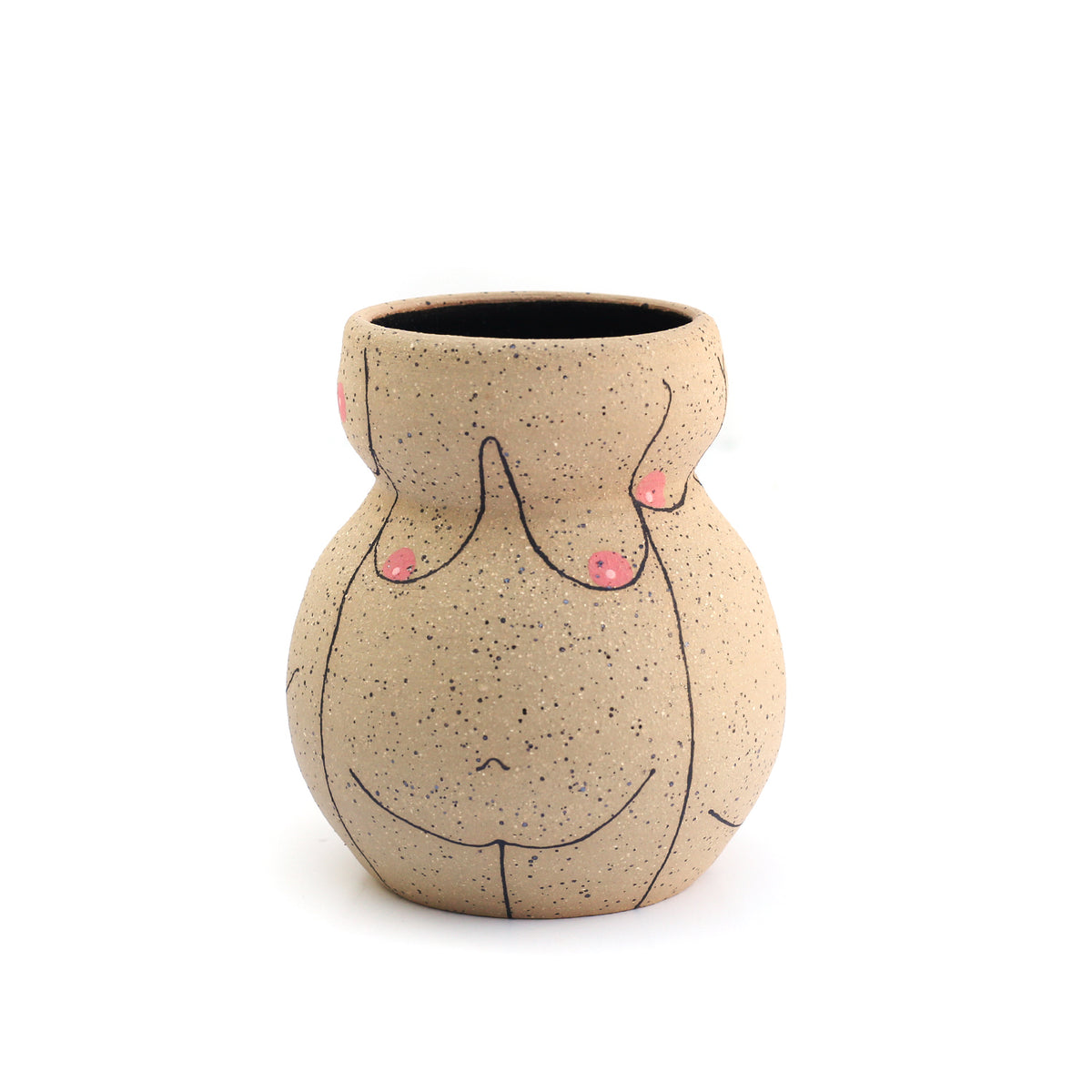 4 Figures Vase by Michelle Kohout