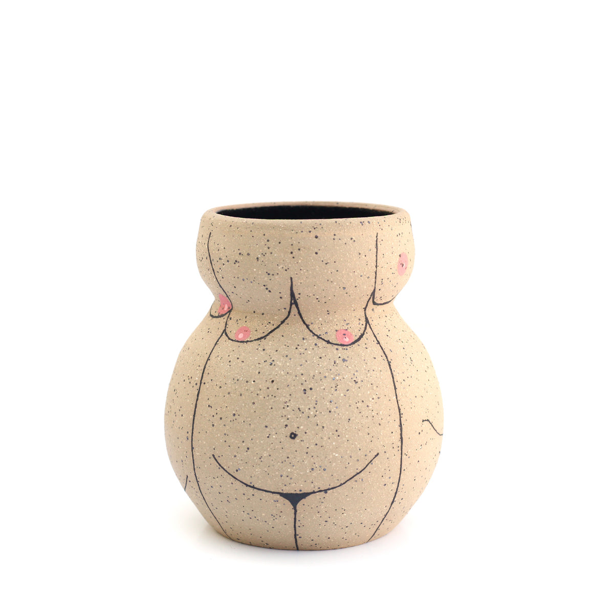 4 Figures Vase by Michelle Kohout