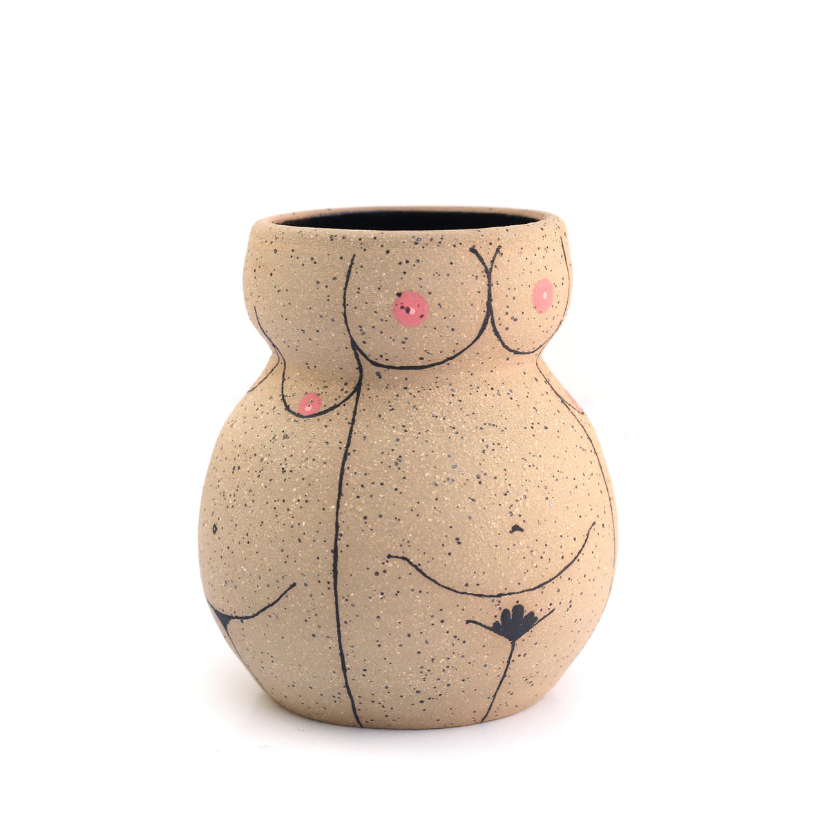4 Figures Vase by Michelle Kohout