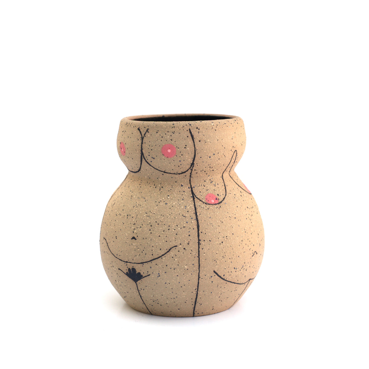 4 Figures Vase by Michelle Kohout