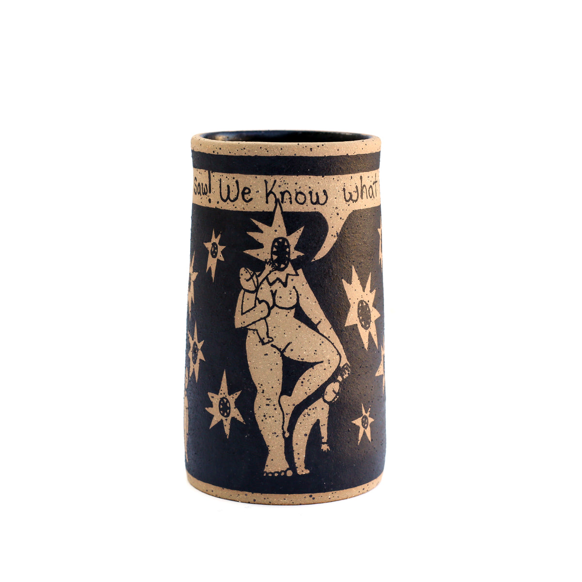 We Know Vase by Michelle Kohout
