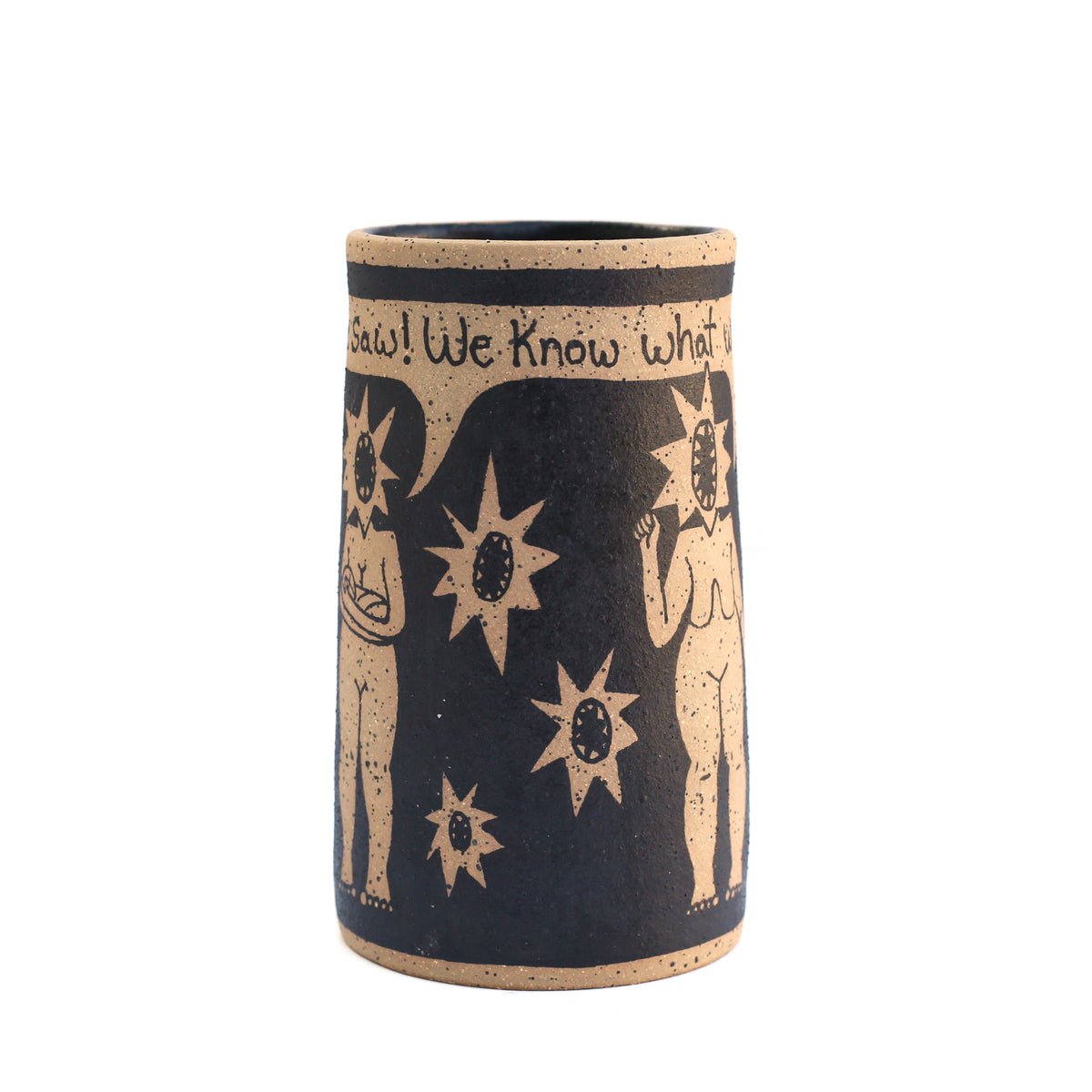 We Know Vase by Michelle Kohout
