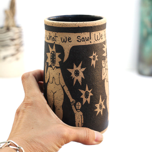 We Know Vase by Michelle Kohout
