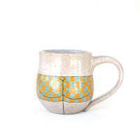 Checker Pants Mug by Michelle Kohout