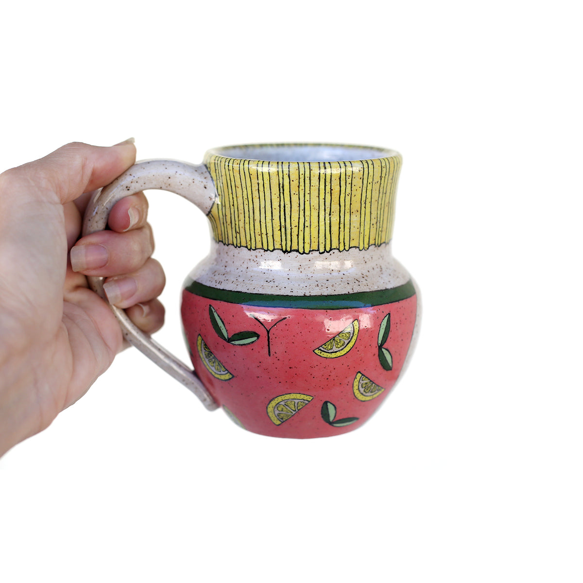 Lemon Book Mug by Michelle Kohout