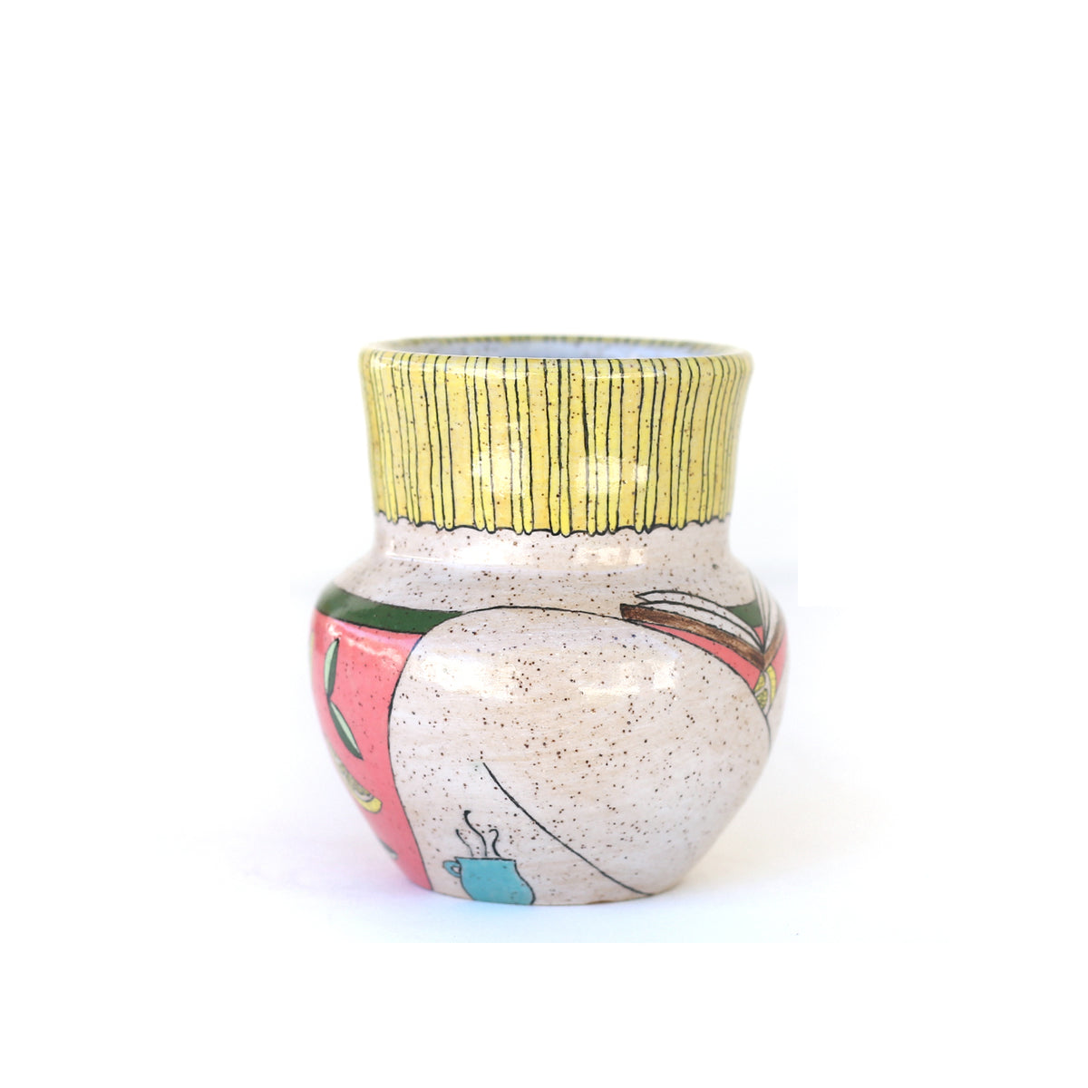 Lemon Book Mug by Michelle Kohout