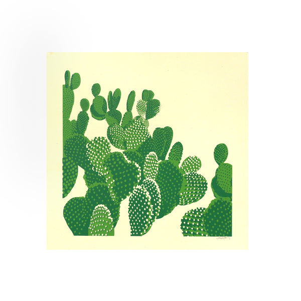 Imperfect Bunny Ear Cacuts Print by Jake Early