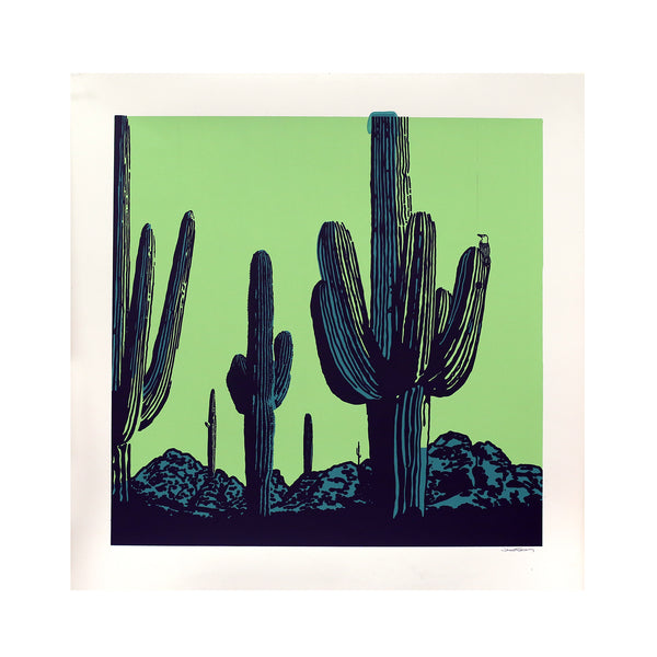 Imperfect Saguaro Print by Jake Early