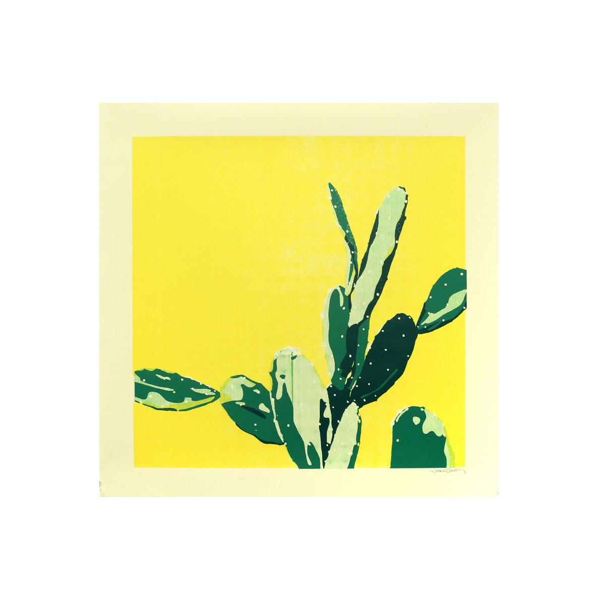 Imperfect Barbary Fig Print by Jake Early