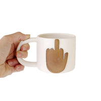 Middle Finger Mug by Bettina Chow