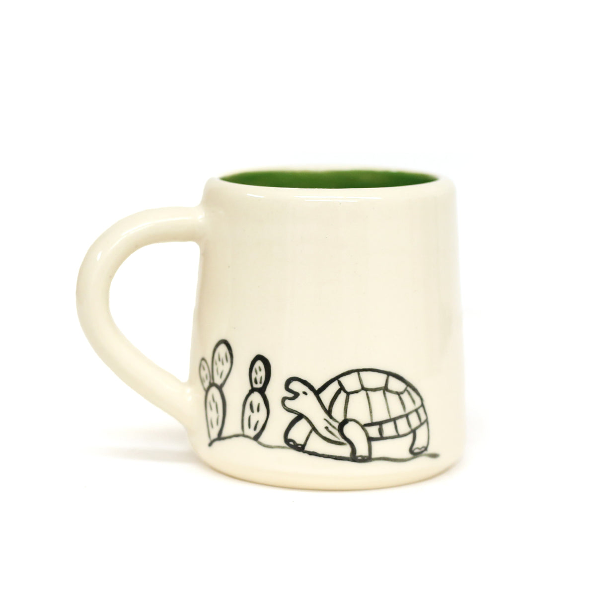 Tortoise Mug by Crooked Tree Ceramics