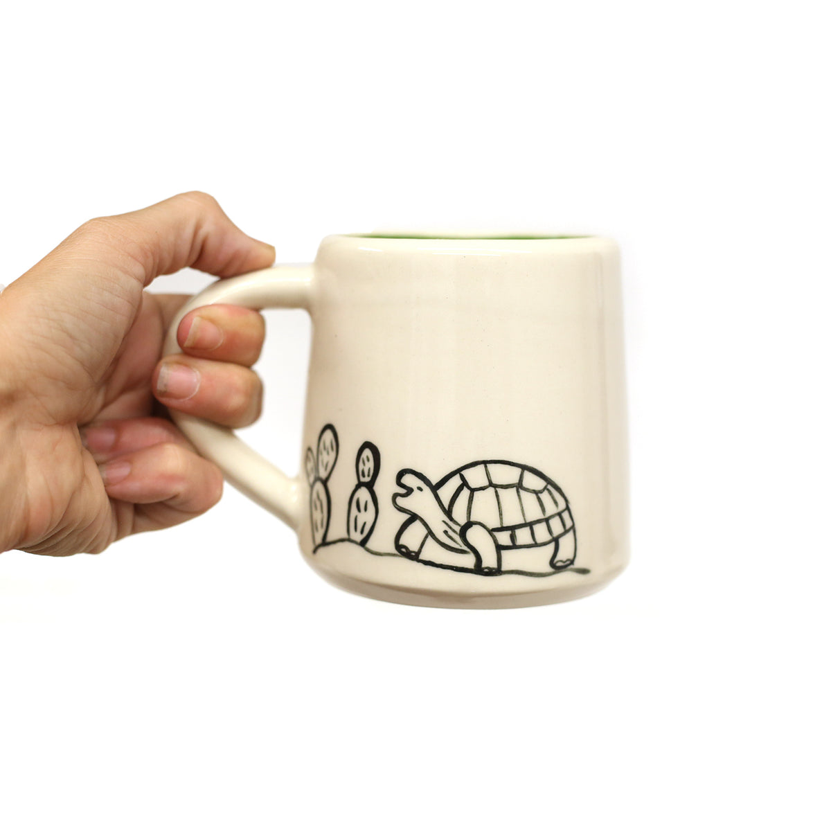 Tortoise Mug by Crooked Tree Ceramics