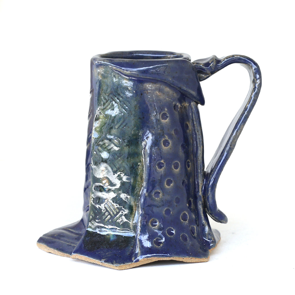 Blue Tie Mug by George R. Gitari – Practical Art