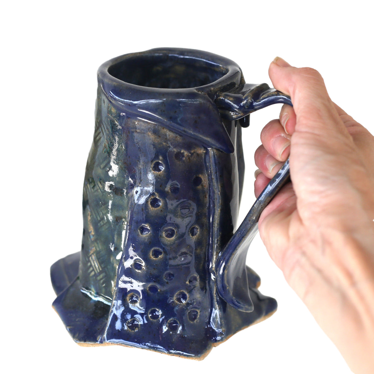 Blue Tie Mug by George R. Gitari