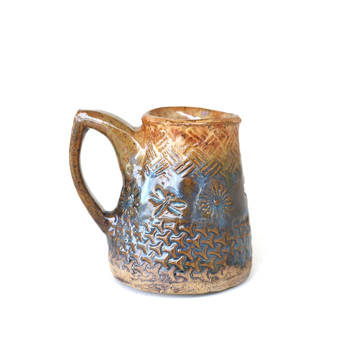 Dragonfly Mug by Rachel Holmberg