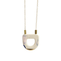 Ceramic Pendant Necklace by Jenneva Kayser