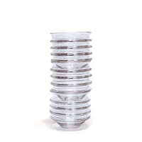 Stackable drinking glasses by Primitive Glass