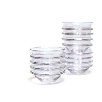 Stackable drinking glasses by Primitive Glass