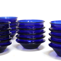 Stackable drinking glasses by Primitive Glass