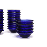 Stackable drinking glasses by Primitive Glass