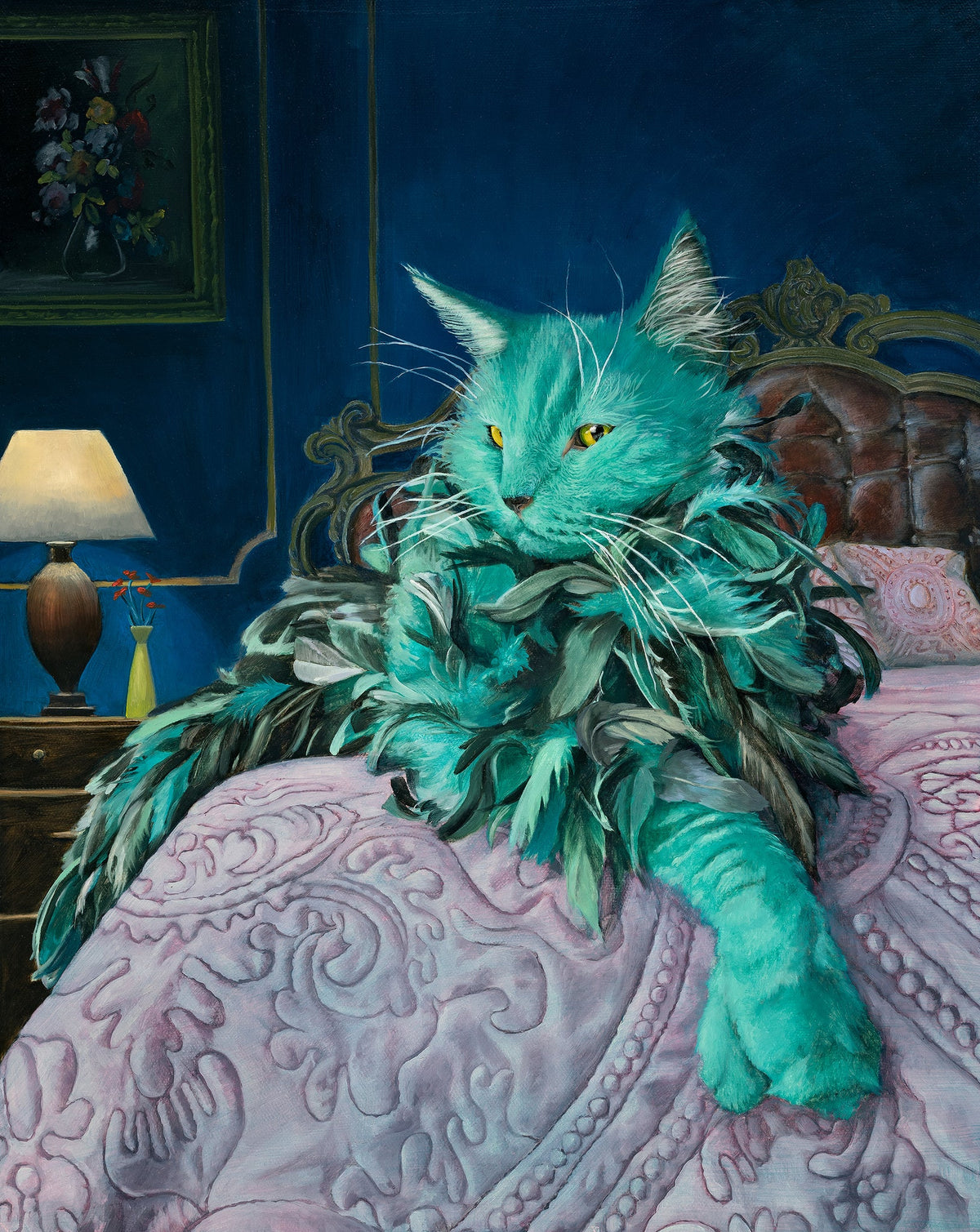 "Purrrdy" Print by Leah Kiser