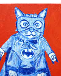 Super Hero Kitty by Randy Slack