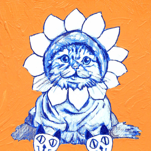 Sunflower Kitty by Randy Slack