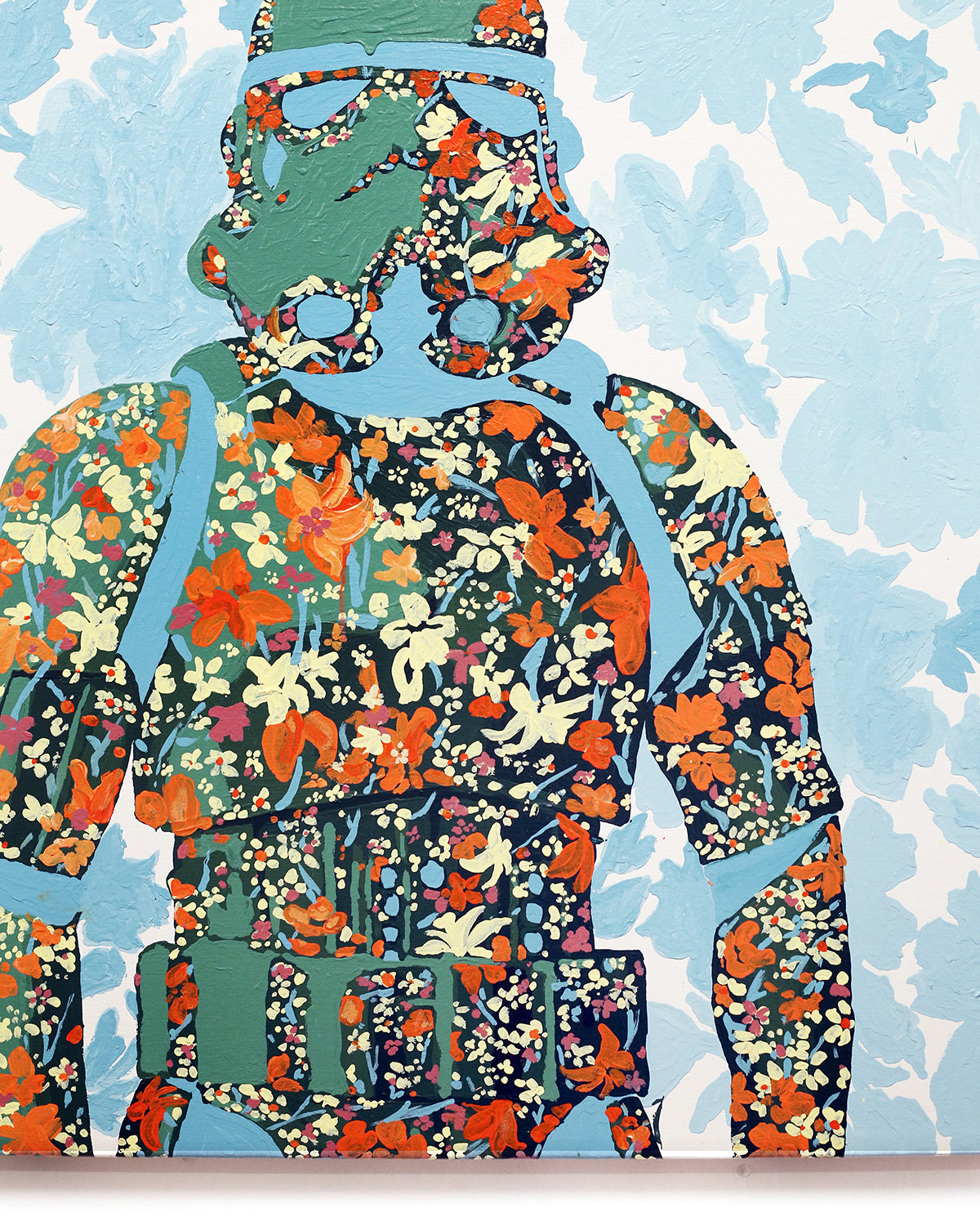 Imperial Stormtrooper in Marsha Brady Floral by Randy Slack