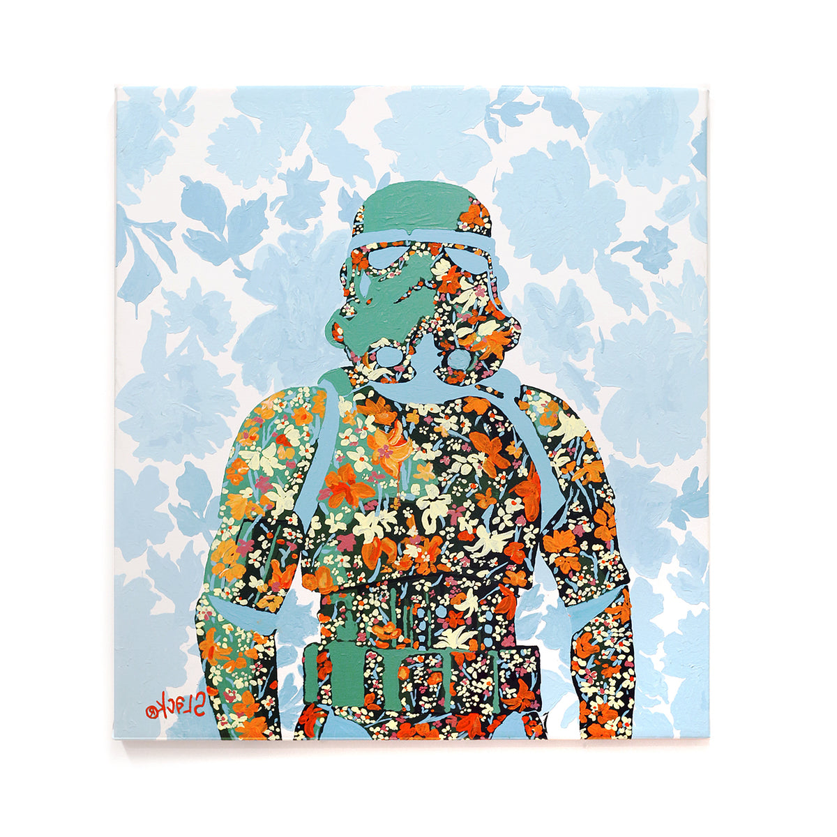Imperial Stormtrooper in Marsha Brady Floral by Randy Slack