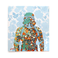 Imperial Stormtrooper in Marsha Brady Floral by Randy Slack