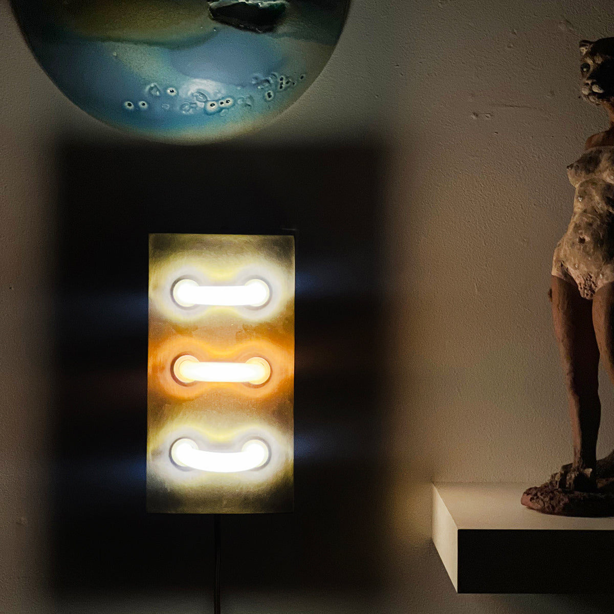 Neon Brick Light by Unlikely Design Co