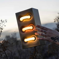 Neon Brick Light by Unlikely Design Co