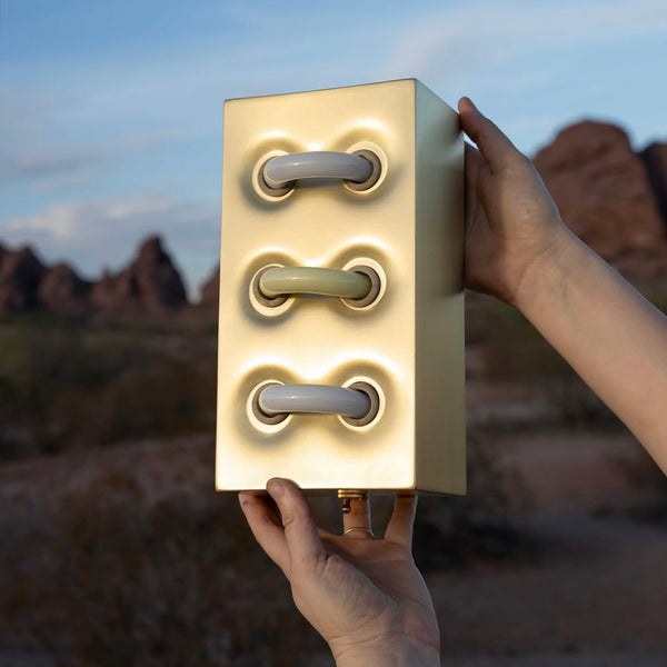 Neon Brick Light by Unlikely Design Co