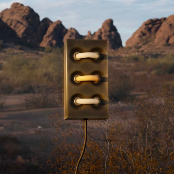 Neon Brick Light by Unlikely Design Co