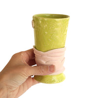 Wrapped Cup by Rumi Poling