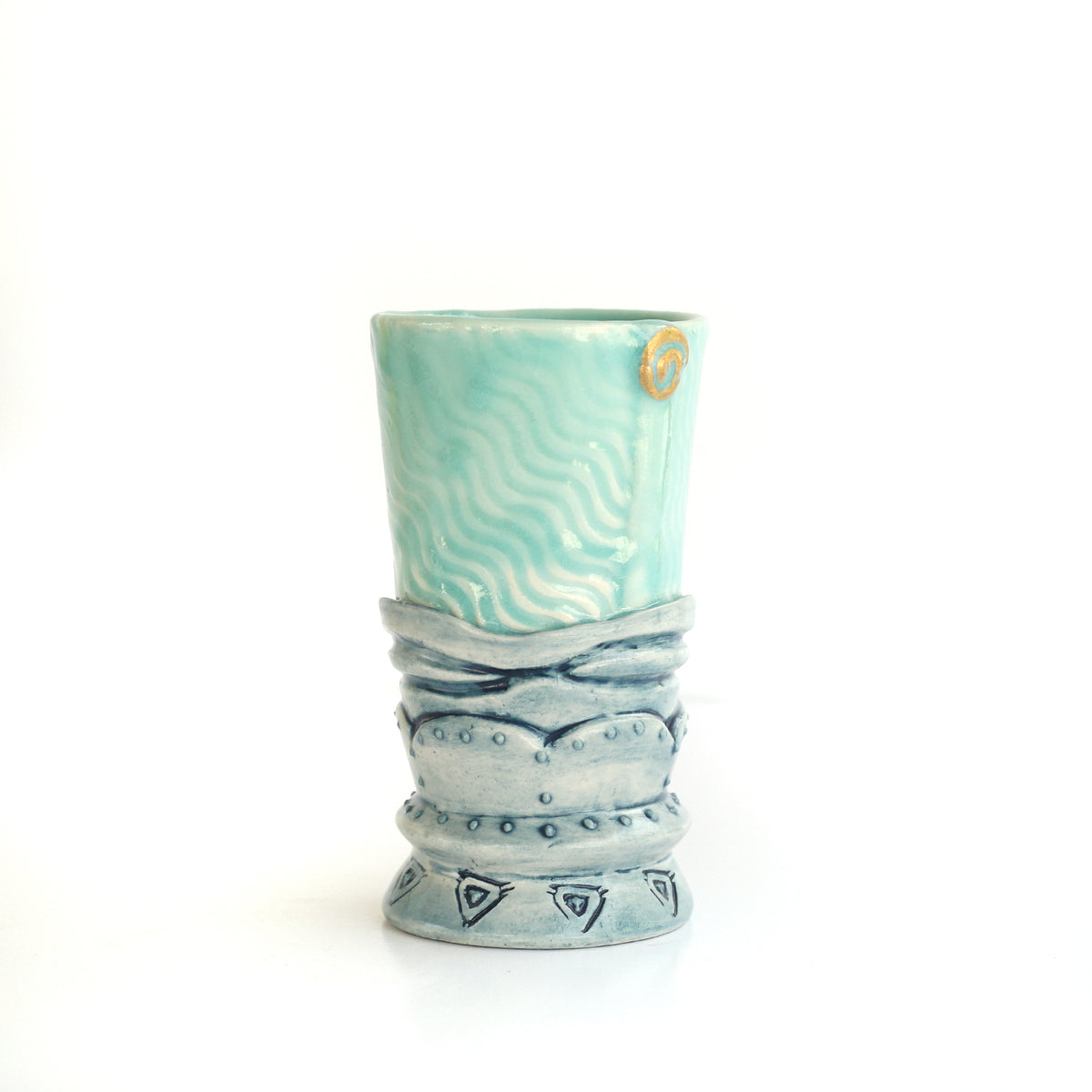 Wrapped Cup by Rumi Poling