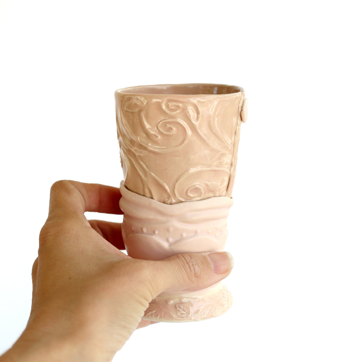 Wrapped Cup by Rumi Poling